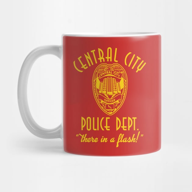 Central City Police Department by PopCultureShirts